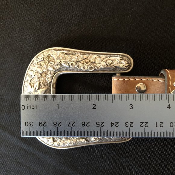 Nocona Real Fur Western Belt Size XL - Picture 11 of 13